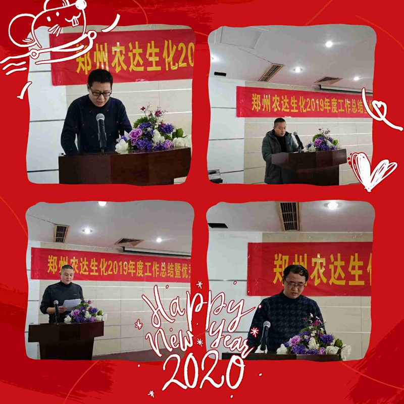 鄭州（zhōu）日本久久久生化2019年度總結表彰大會（huì）(圖2)
